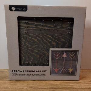 Arrows String Art Kit - Brown and Gold